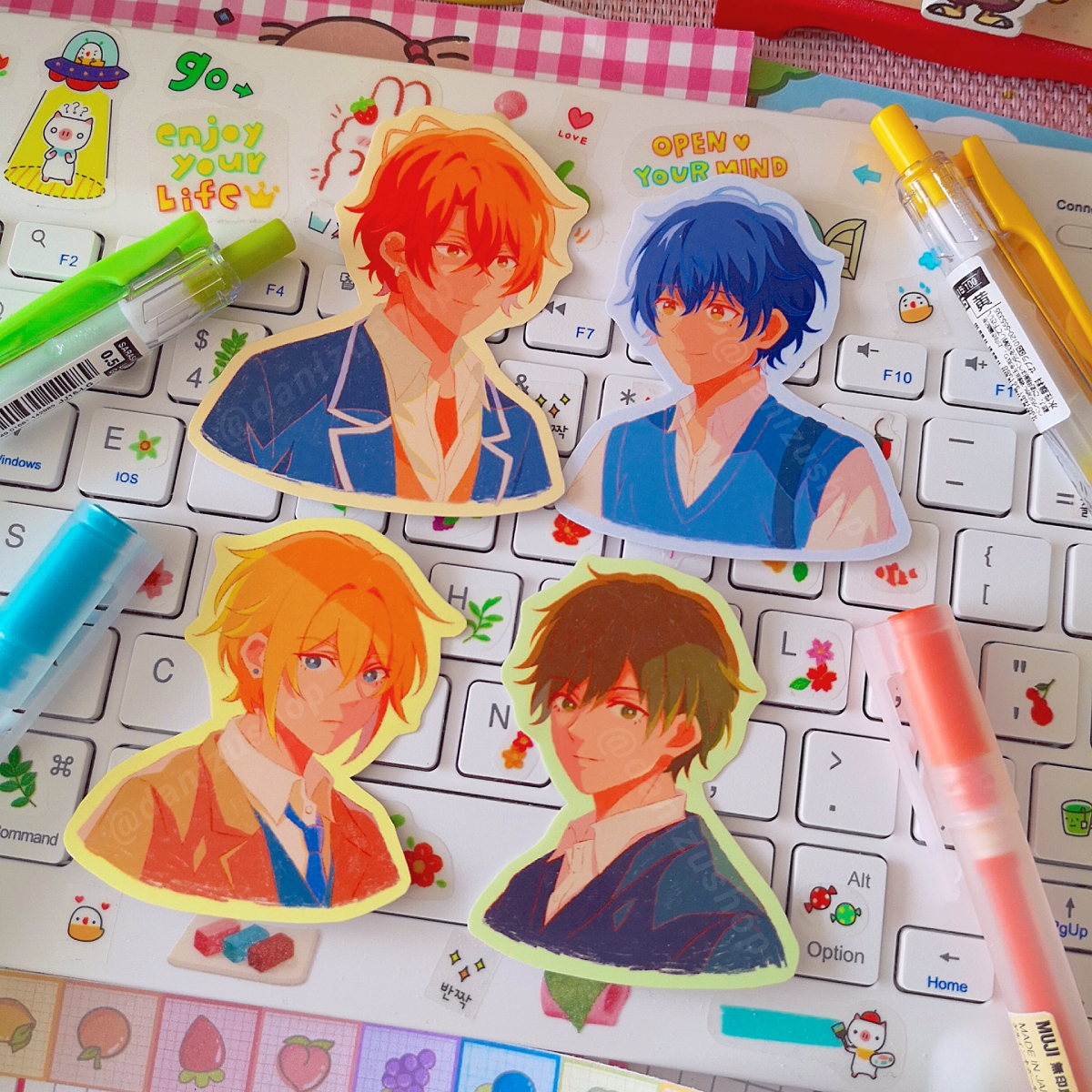 Sasaki to Miyano Stickers by DanizuShop